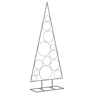 Metal Christmas Tree Decoration Black - 150 cm | Hipo Market