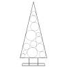 Metal Christmas Tree Decoration Black - 150 cm | Hipo Market