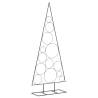 Metal Christmas Tree Decoration Black - 150 cm | Hipo Market