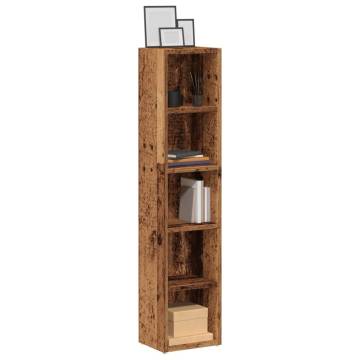 CD Cabinets Set - Old Wood 21x16x93.5 cm | HipoMarket