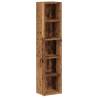 CD Cabinets Set - Old Wood 21x16x93.5 cm | HipoMarket