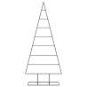 Black Metal Christmas Tree Decoration - 180 cm | HipoMarket