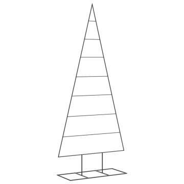 Black Metal Christmas Tree Decoration - 180 cm | HipoMarket