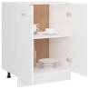 Bottom Cabinet White 60x46x81.5 cm | Engineered Wood Storage