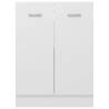 Bottom Cabinet White 60x46x81.5 cm | Engineered Wood Storage