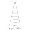 Stylish Black Metal Christmas Tree – 210 cm for DIY Decor