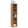  CD Cabinets 2 pcs Artisan Oak 21x16x93.5 cm Engineered Wood Colour artisan oak Quantity in Package 2 