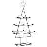 Black Metal Christmas Tree - 105 cm DIY Decoration