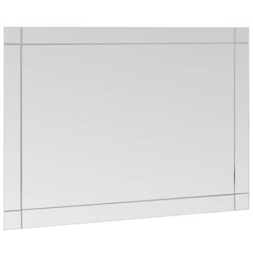 Modern Wall Mirror 60x50 cm | Glass | HipoMarket