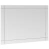 Modern Wall Mirror 60x50 cm | Glass | HipoMarket