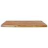 Wall Shelf 60x40 cm - Solid Acacia Wood Live Edge