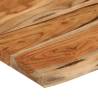 Wall Shelf 60x40 cm - Solid Acacia Wood Live Edge