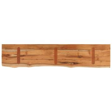 Rectangular Solid Wood Acacia Table Top 180x30 cm | Hipo Market