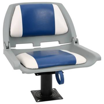 Boat Seat with 360° Rotatable Pedestal - Comfortable & Durable