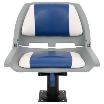 Boat Seat with 360° Rotatable Pedestal - Comfortable & Durable