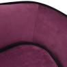 Stylish Burgundy Dog Sofa - 67x47x36 cm Plush Comfort