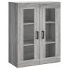 Stylish Highboard Grey Sonoma | Durable Engineered Wood Storage