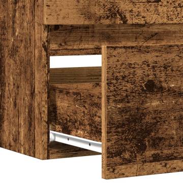 Sink Cabinet Old Wood 100x38.5x45 cm - Stylish Storage Solution