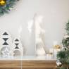  Wooden Christmas Tree for Decoration White 59.5 cm Solid Wood Pine Colour white Size 59.5 cm Quantity in Package 1 Number of Branch Tips 