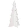 Wooden Christmas Tree 59.5 cm - White Solid Pine Decoration