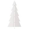 Wooden Christmas Tree 59.5 cm - White Solid Pine Decoration