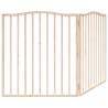 Foldable Dog Gate 2 Panels 160 cm | Poplar Wood - Hipo Market