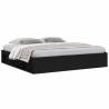 Stylish Black Bed Frame 200x200 cm | HipoMarket