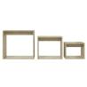 Nesting Tables Set - 3 pcs Sonoma Oak Engineered Wood
