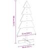 Wooden Christmas Tree for Decoration - 100 cm Solid Pine