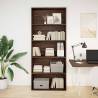 Book Cabinet Brown Oak 80x30x189 cm | Stylish Storage Solution