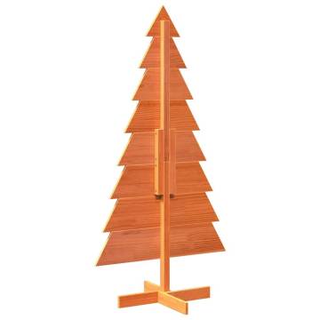 Wooden Christmas Tree - 150 cm Solid Pine - Rustic Decor