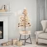  Wooden Christmas Tree for Decoration 100 cm Solid Wood Pine Colour natural Size 100 cm Quantity in Package 1 Number of Branch Tips 