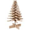 Wooden Christmas Tree Decoration - 100 cm Solid Pine | HipoMarket