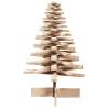 Wooden Christmas Tree Decoration - 100 cm Solid Pine | HipoMarket