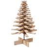 Wooden Christmas Tree Decoration - 100 cm Solid Pine | HipoMarket