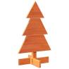 Wooden Christmas Tree 60cm - Rustic Solid Pine Decoration