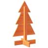 Wooden Christmas Tree 60cm - Rustic Solid Pine Decoration