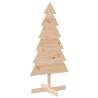 Wooden Christmas Tree 120 cm | Solid Pine Decoration