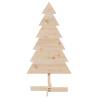 Wooden Christmas Tree 120 cm | Solid Pine Decoration