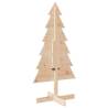 Wooden Christmas Tree 120 cm | Solid Pine Decoration