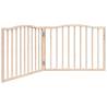 Dog Gate Foldable 2 Panels 160 cm | Durable Poplar Wood