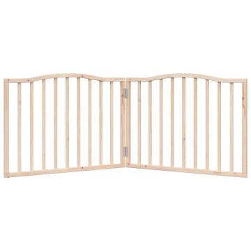 Dog Gate Foldable 2 Panels 160 cm | Durable Poplar Wood