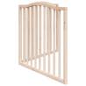 Dog Gate Foldable 2 Panels 160 cm | Durable Poplar Wood