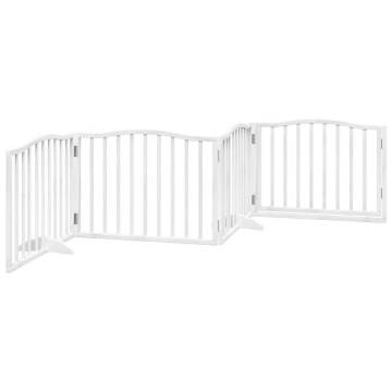 Dog Gate with Door - Foldable 4 Panels, 320 cm - Hipomarket