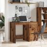 Elegant Old Wood Desk 100x50 cm - Durable & Stylish