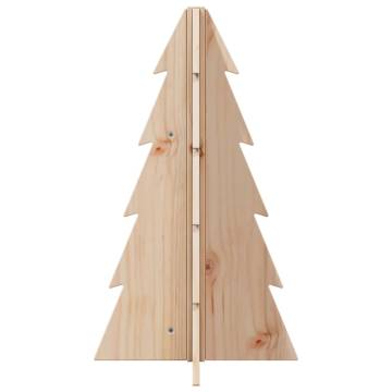 Wooden Christmas Tree 69.5 cm | Unique Pine Decoration