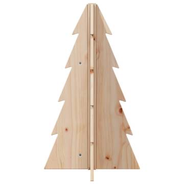 Wooden Christmas Tree 69.5 cm | Unique Pine Decoration