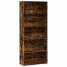  Book Cabinet Smoked Oak 80x30x189 cm Engineered Wood Colour smoked oak Quantity in Package 1 Height 189 cm Width 80 cm 