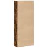 Book Cabinet Smoked Oak 80x30 cm - Stylish Storage Solution