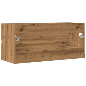 Sink Cabinet Artisan Oak | 100x38.5x45 cm | Durable Design